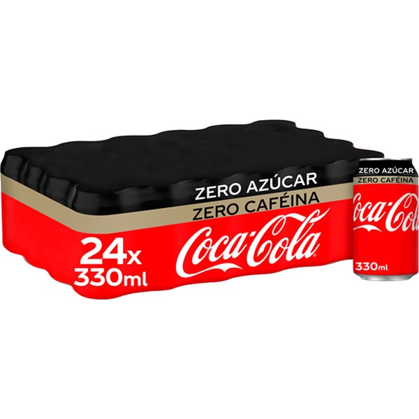 Pack 24 Coca-Cola ZERO ZERO 330 ml
