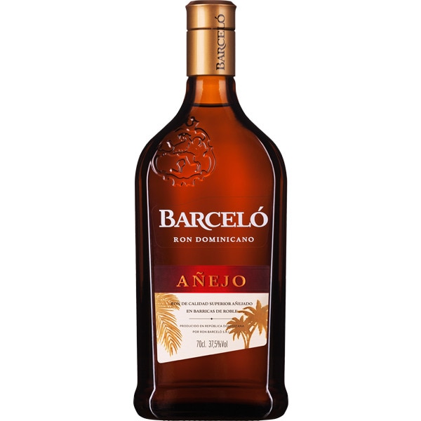 BARCELO Ron añejo dominicano botella 700 ml