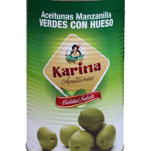 Aceitunas Loriga Sabor Anchoa Lata 2.5k
