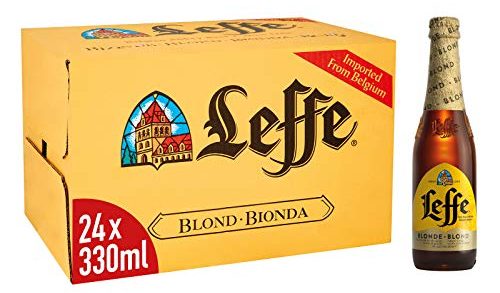 Pack 24 Cerveza Leffe Blonde 330 ml