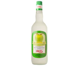 DROL´S Licor de manzana verde sin alcohol 1000 ml