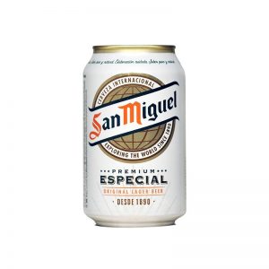 Cerveza San Miguel Especial lata 330 ml