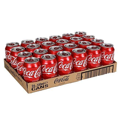 Pack 24 unidades de Coca-Cola de IMPORTACIÓN sabor Original 330 ml