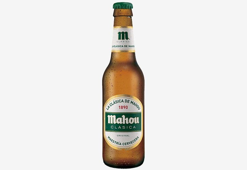 Cerveza Mahou Clasica botella 250 ml